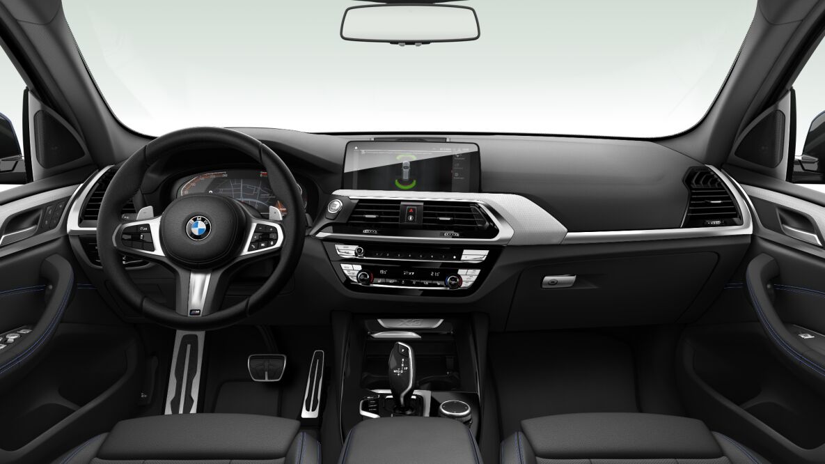 BMW BMW X im Innenraum von vorne