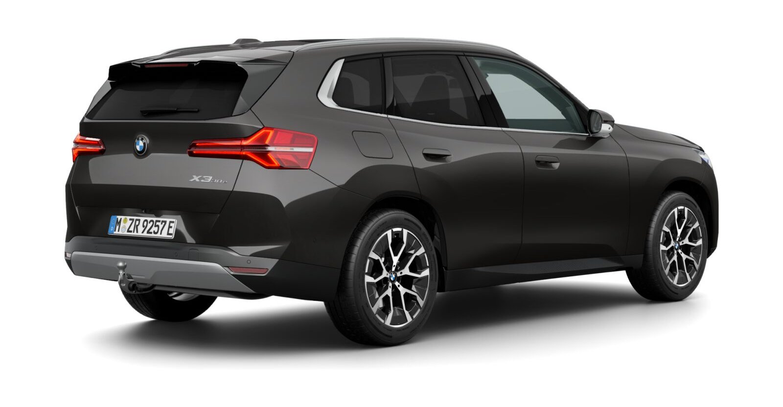 BMW BMW X in Grau von hinten
