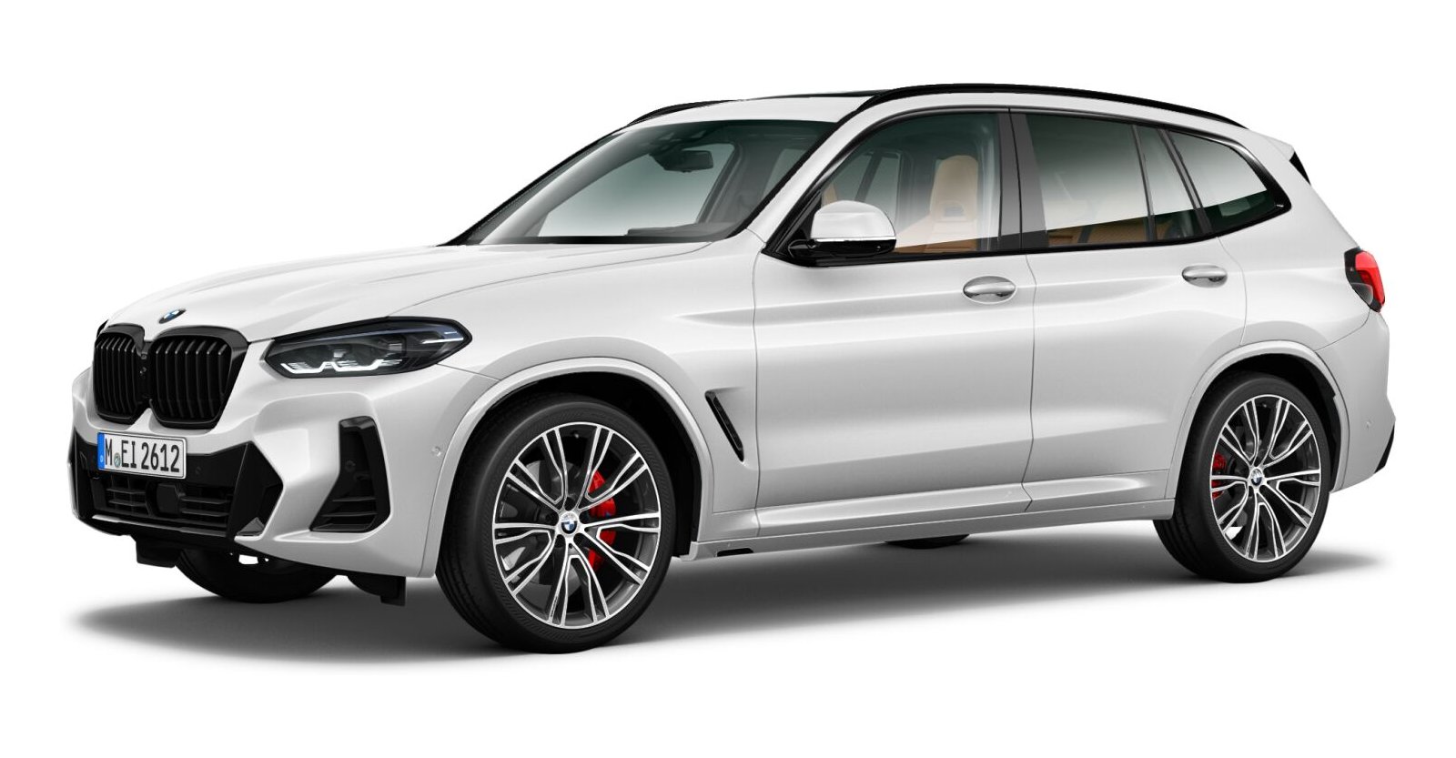 BMW BMW X in Weiß von vorne BMW BMW X in Weiß von vorne