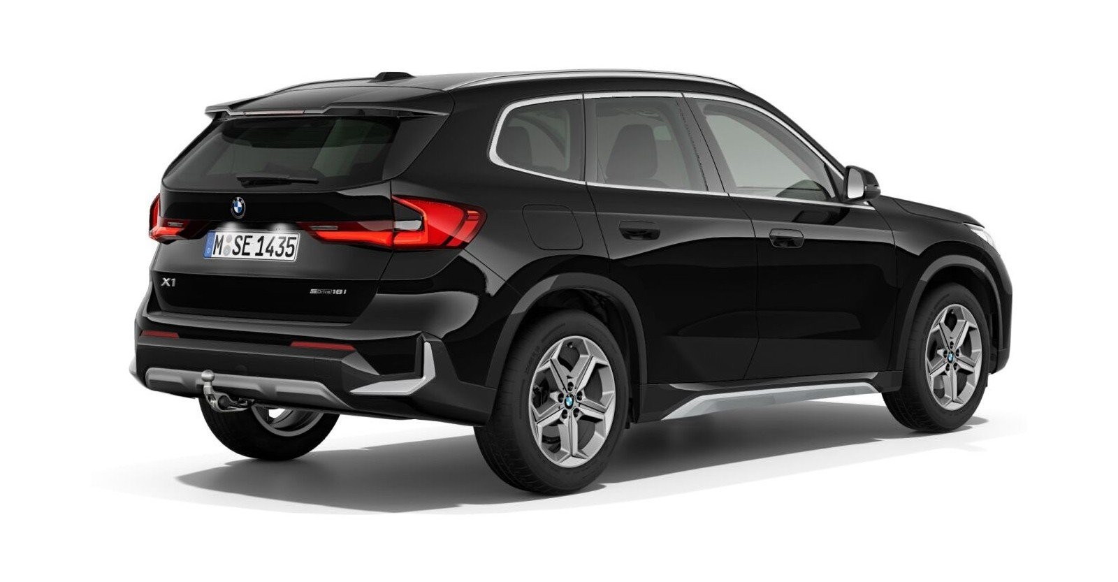 BMW BMW X in Schwarz von hinten BMW BMW X in Schwarz von hinten