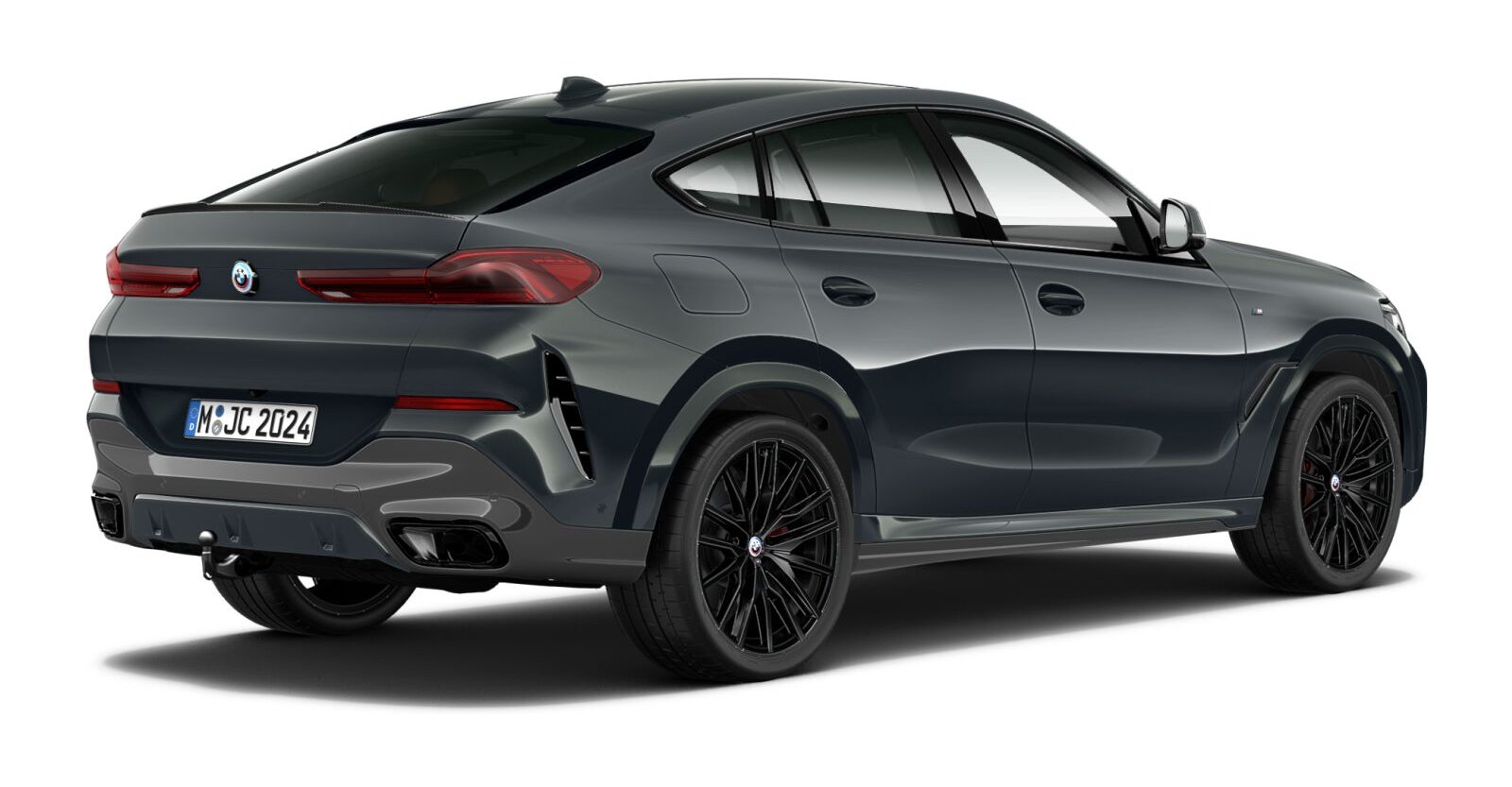 BMW BMW X in Grau von hinten BMW BMW X in Grau von hinten