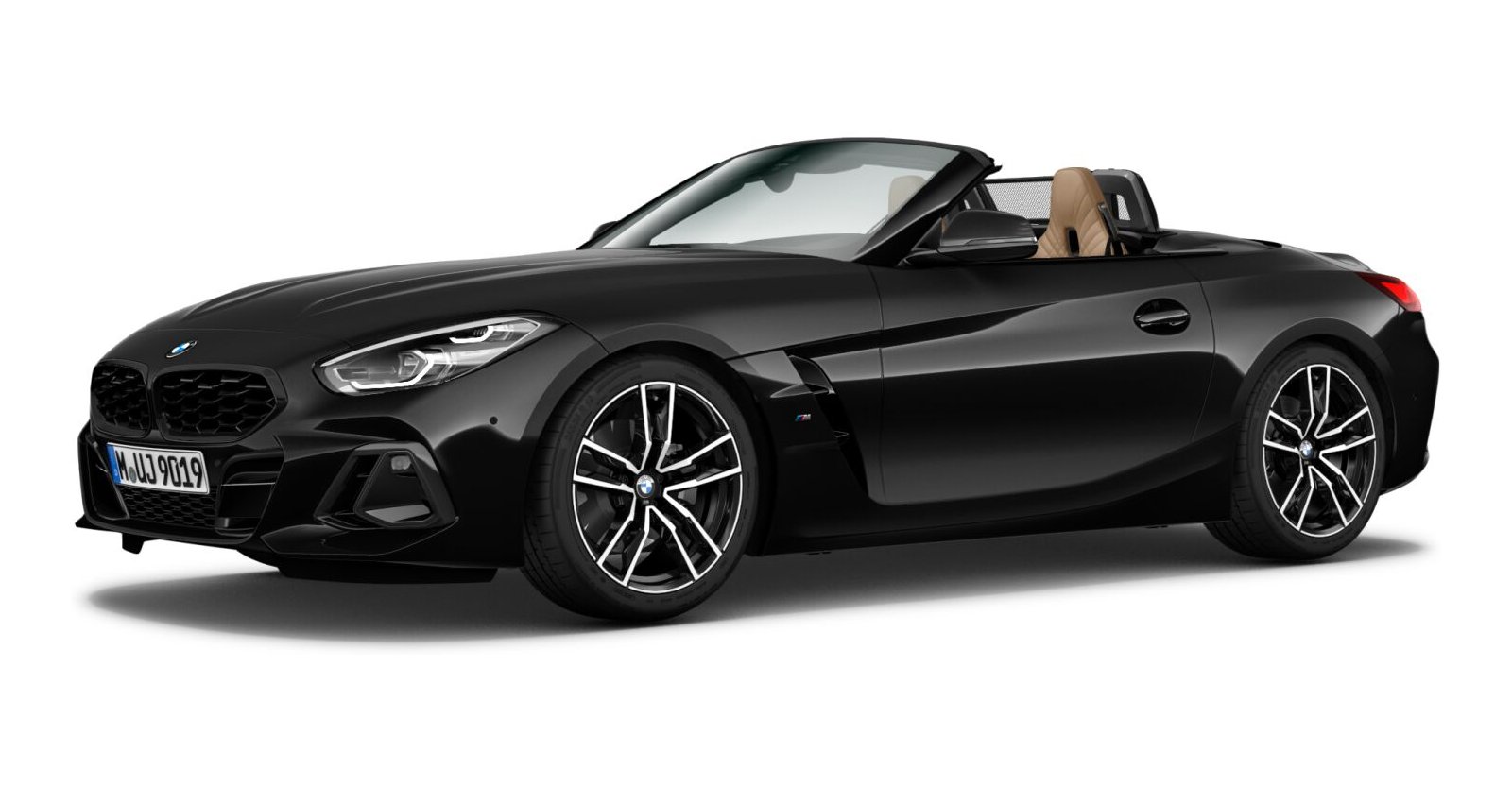 BMW BMW Z in Schwarz von vorne BMW BMW Z in Schwarz von vorne