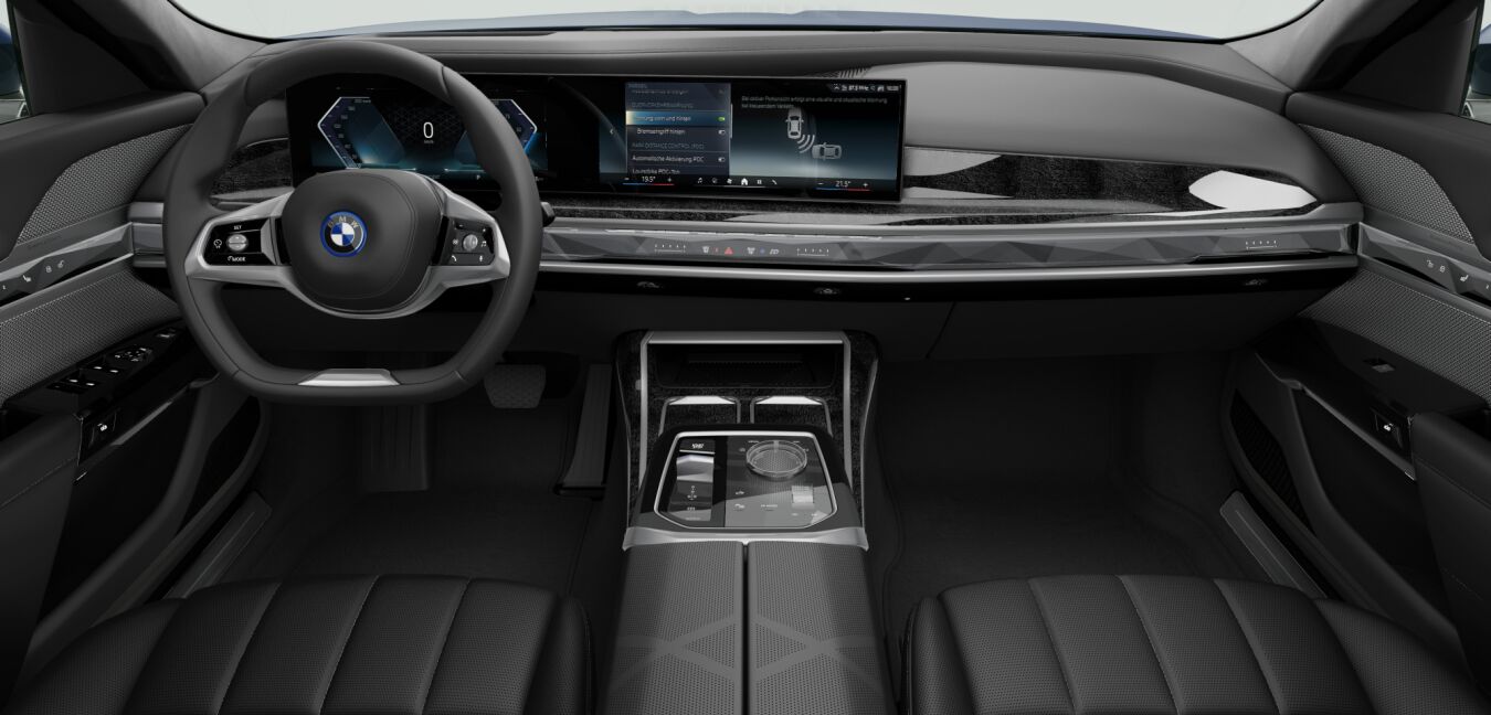 BMW BMW I im Innenraum von vorne