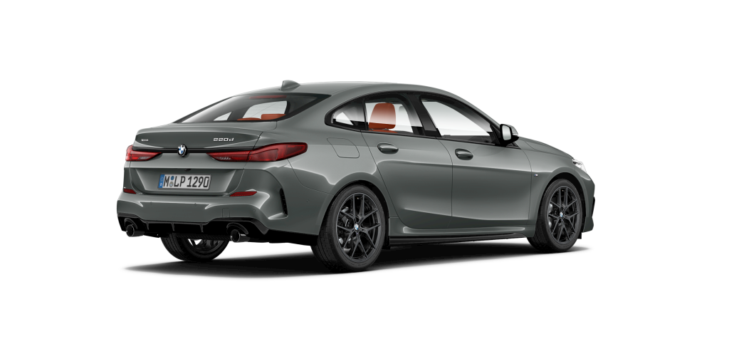 BMW BMW 2er in Grau von hinten BMW BMW 2er in Grau von hinten
