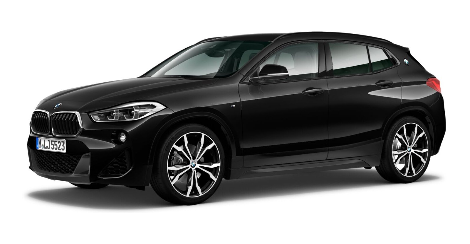 BMW BMW X in Schwarz von vorne BMW BMW X in Schwarz von vorne
