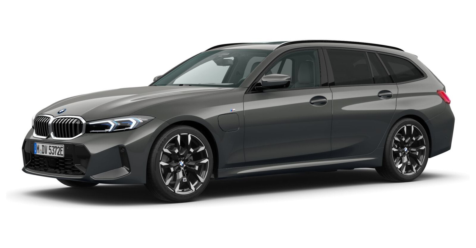 BMW BMW 3er in Grau von vorne BMW BMW 3er in Grau von vorne