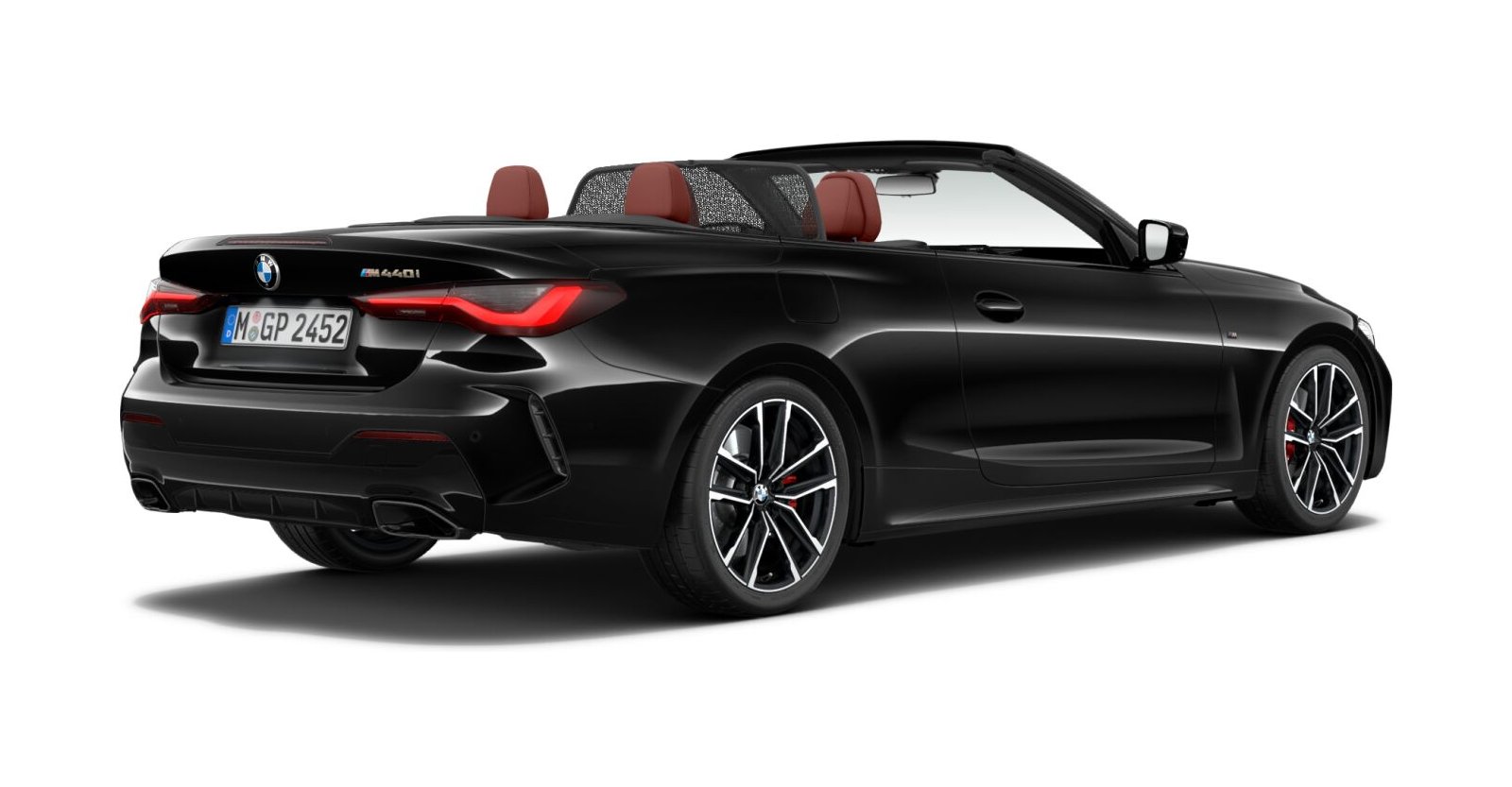 BMW BMW 4er in Schwarz von hinten BMW BMW 4er in Schwarz von hinten
