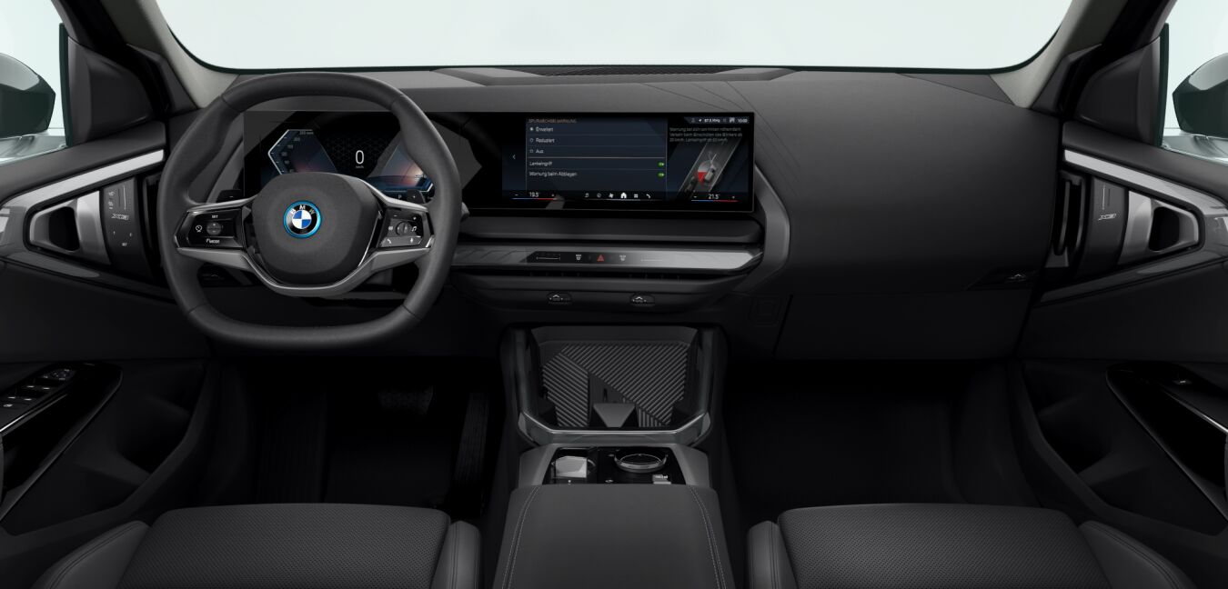 BMW BMW X im Innenraum von vorne