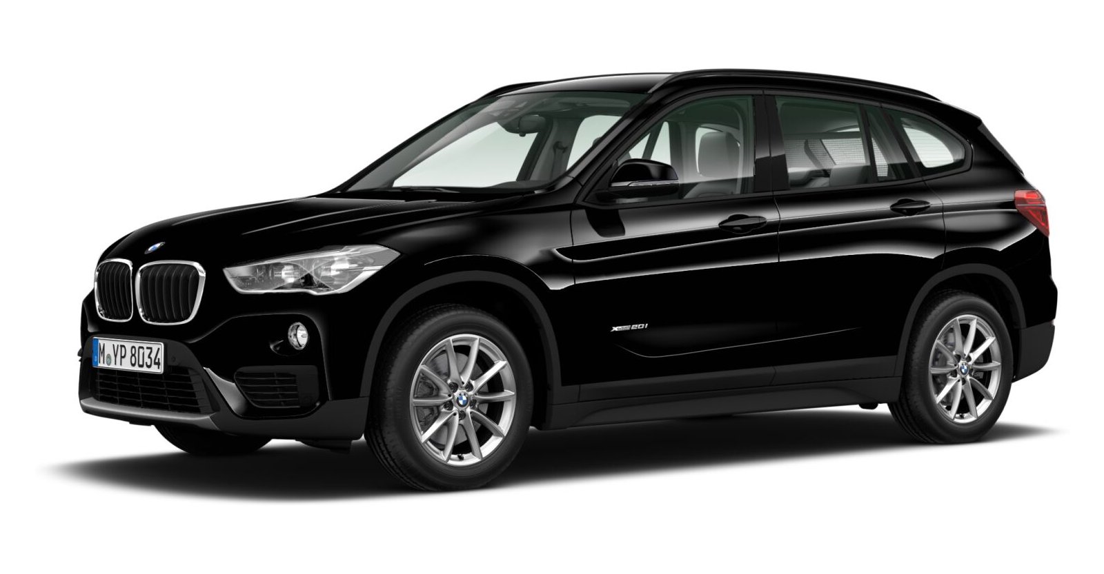 BMW BMW X in Schwarz von vorne BMW BMW X in Schwarz von vorne