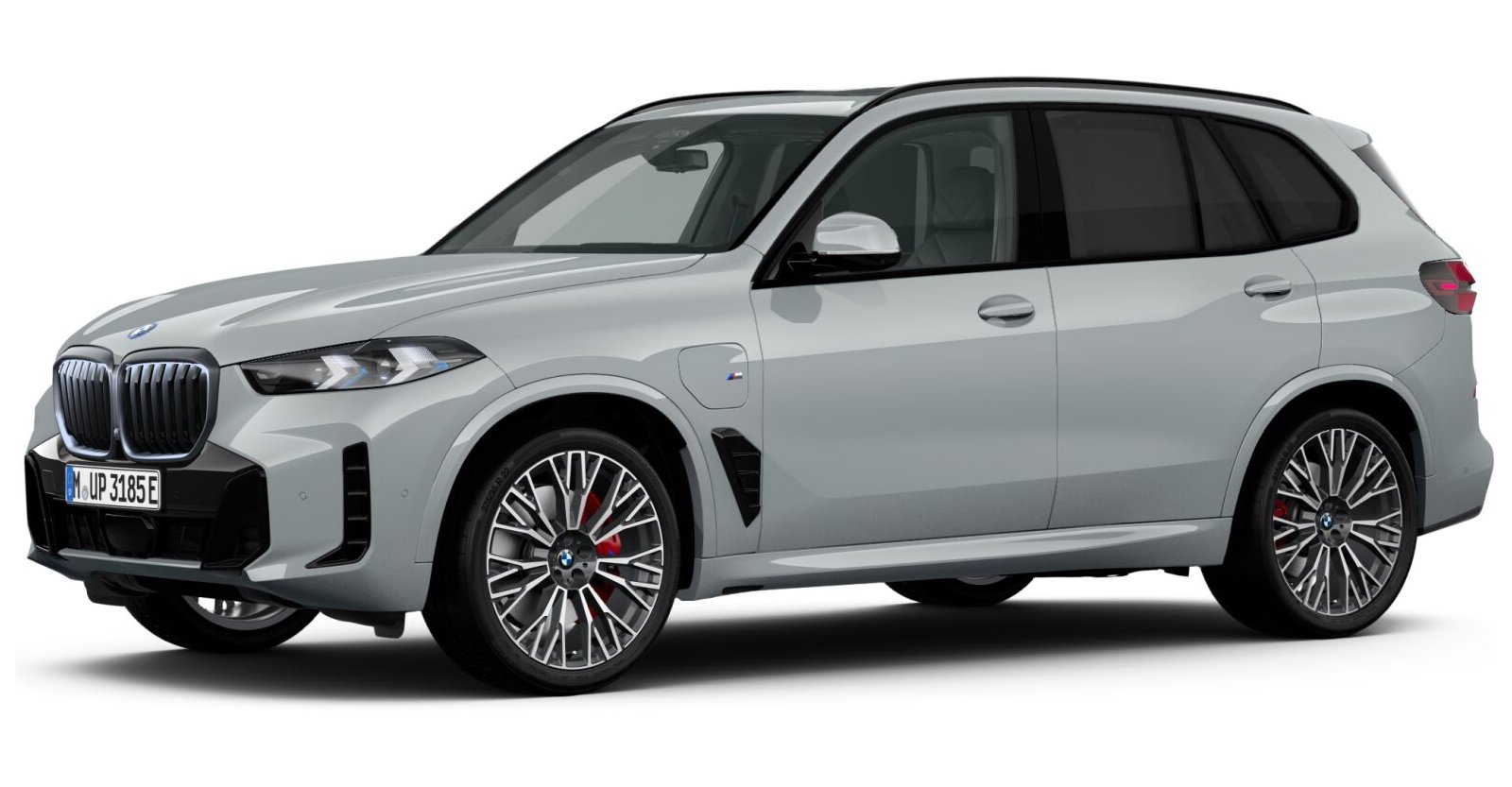 BMW X5 xDrive50e in Grau von vorne BMW X5 xDrive50e in Grau von vorne