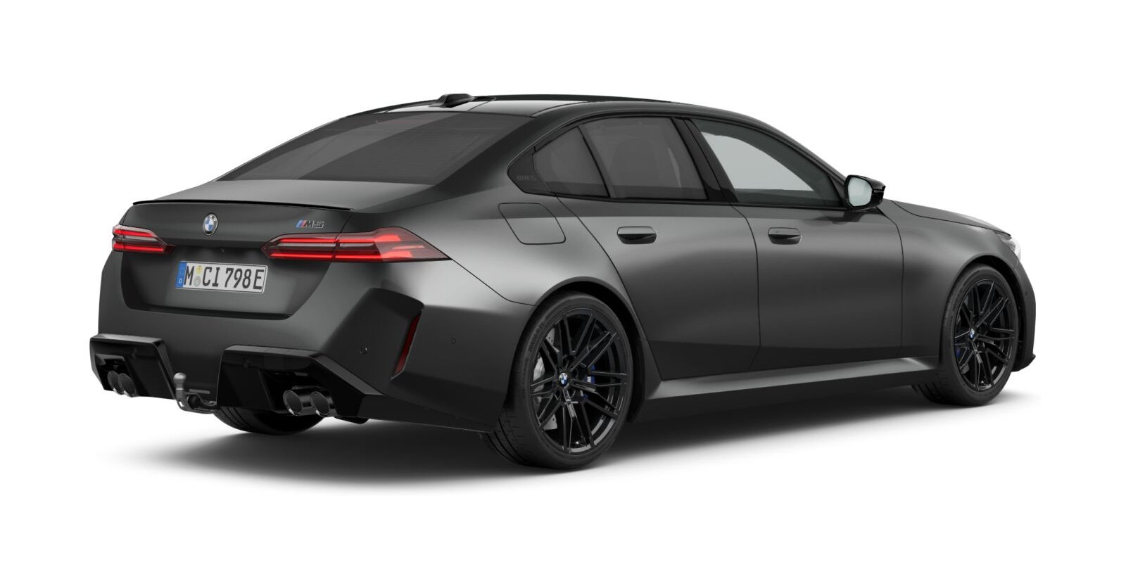BMW BMW M in Grau von hinten