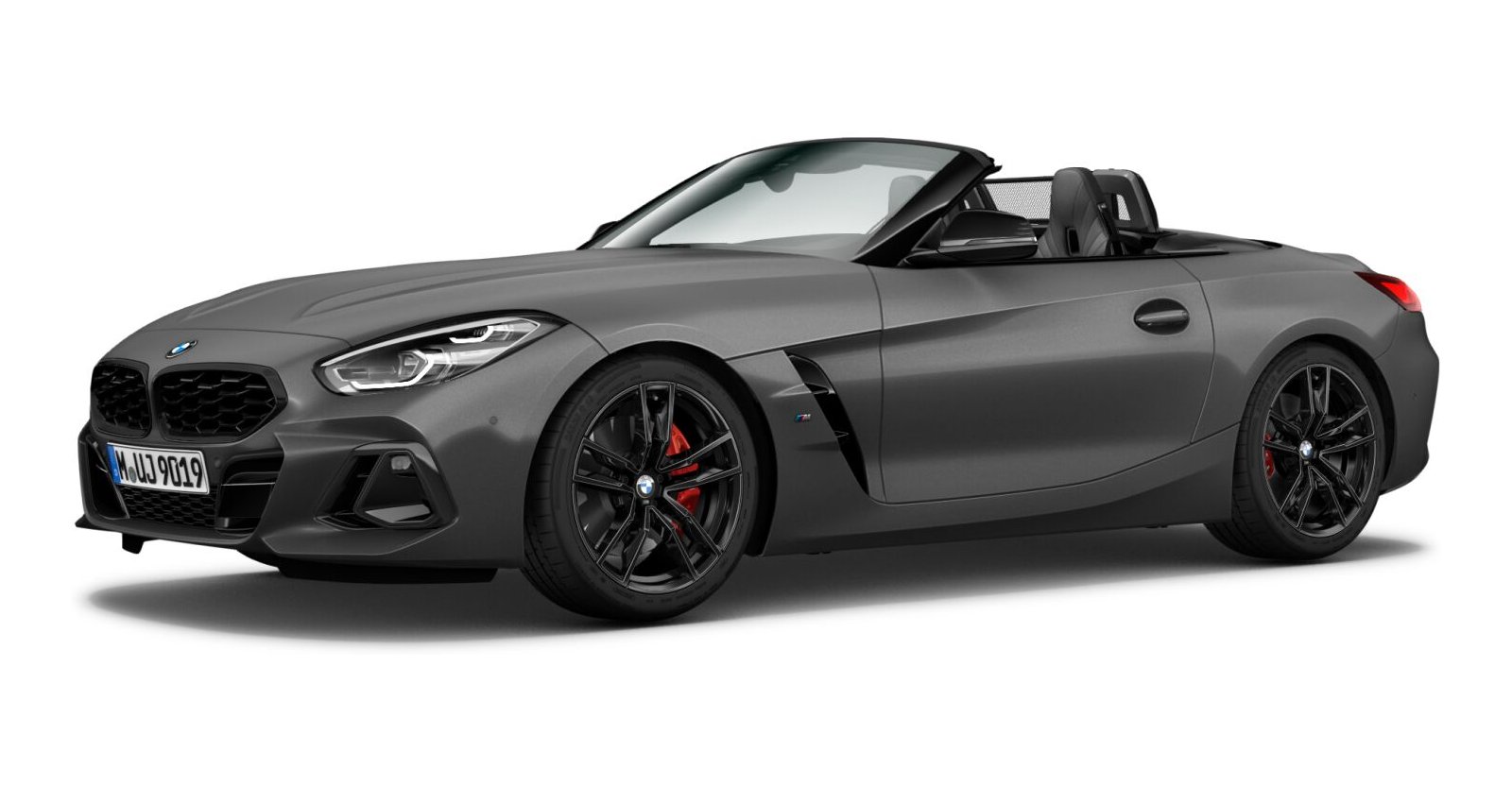 BMW Z4 sDrive30i in Grau von vorne BMW Z4 sDrive30i in Grau von vorne