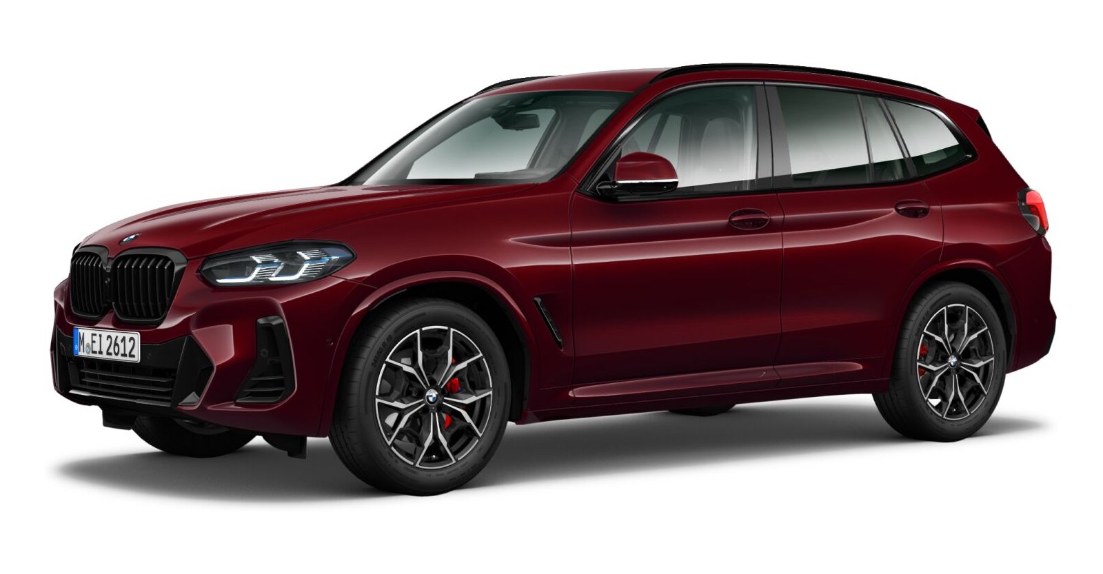 BMW BMW X in Rot von vorne BMW BMW X in Rot von vorne