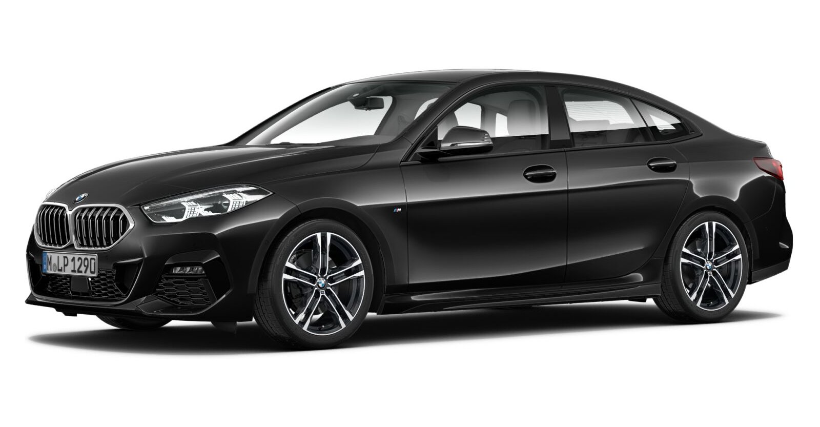 BMW BMW 2er in Schwarz von vorne BMW BMW 2er in Schwarz von vorne