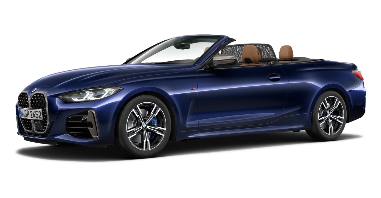 BMW BMW 4er in Blau von vorne BMW BMW 4er in Blau von vorne