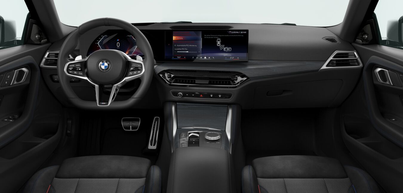 BMW BMW 2er im Innenraum von vorne BMW BMW 2er im Innenraum von vorne