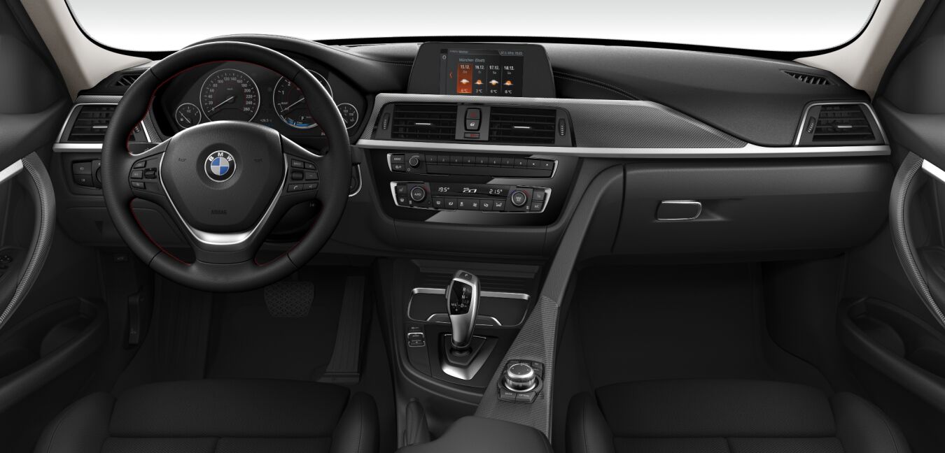 BMW BMW 3er im Innenraum von vorne BMW BMW 3er im Innenraum von vorne