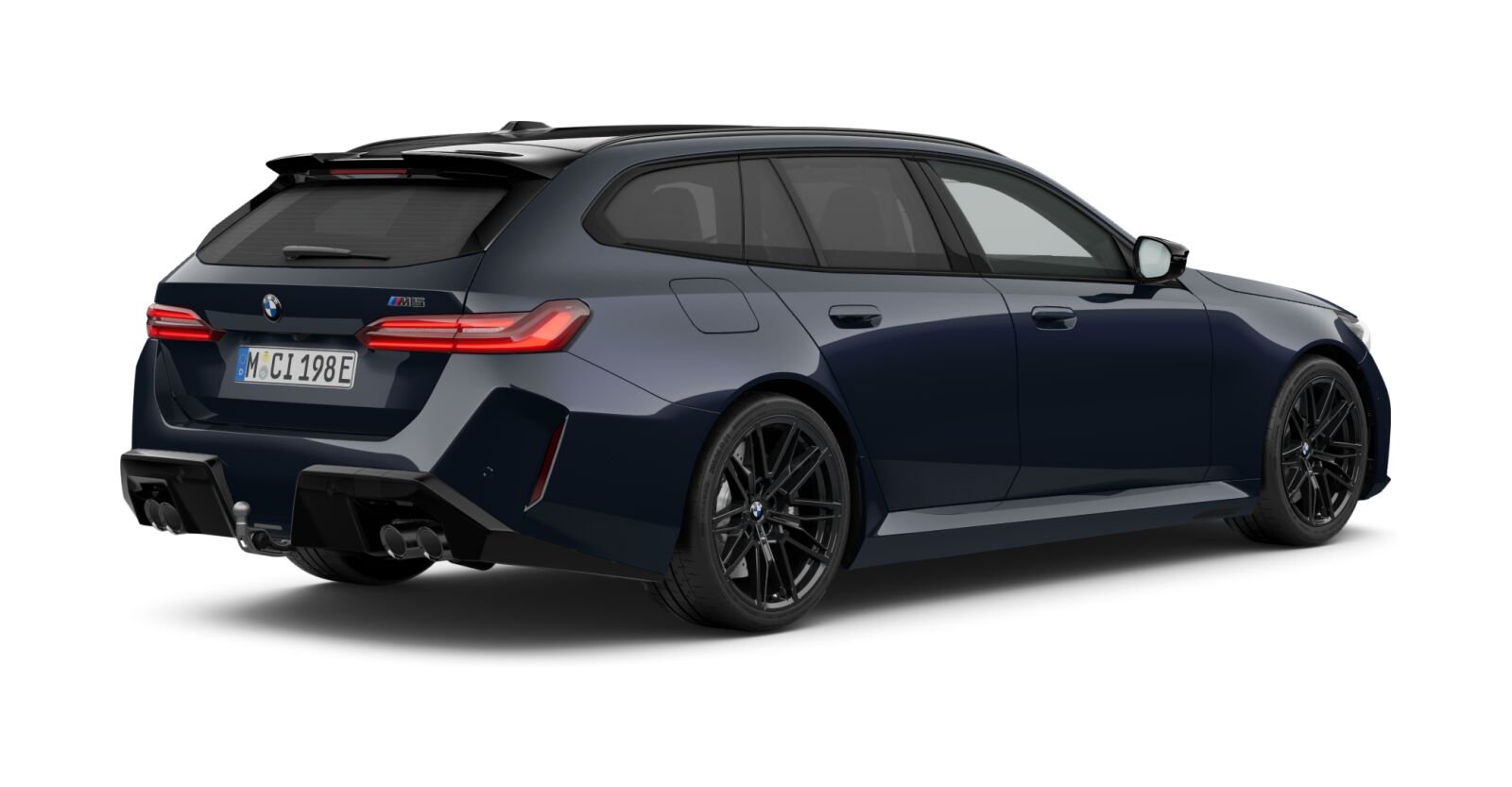 BMW BMW M in Schwarz von hinten BMW BMW M in Schwarz von hinten