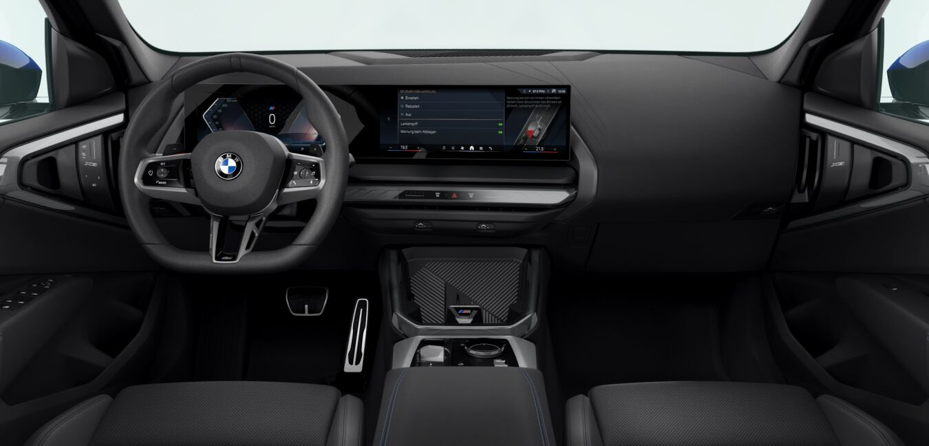 BMW BMW X im Innenraum von vorne