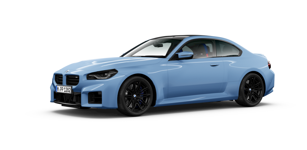 BMW BMW M in Blau von vorne BMW BMW M in Blau von vorne