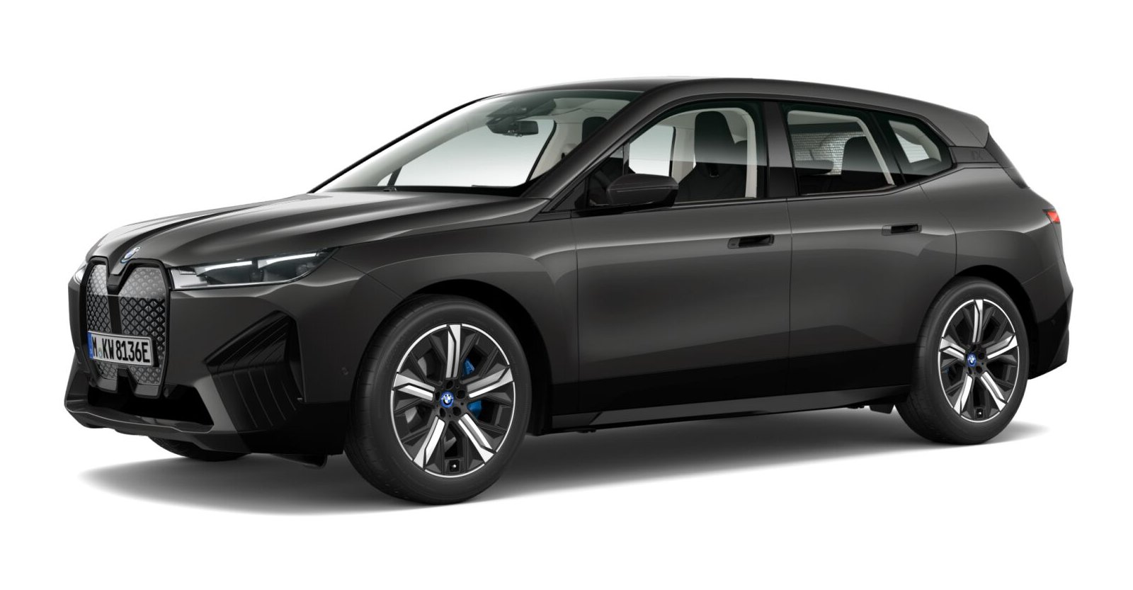 BMW BMW I in Grau von vorne BMW BMW I in Grau von vorne