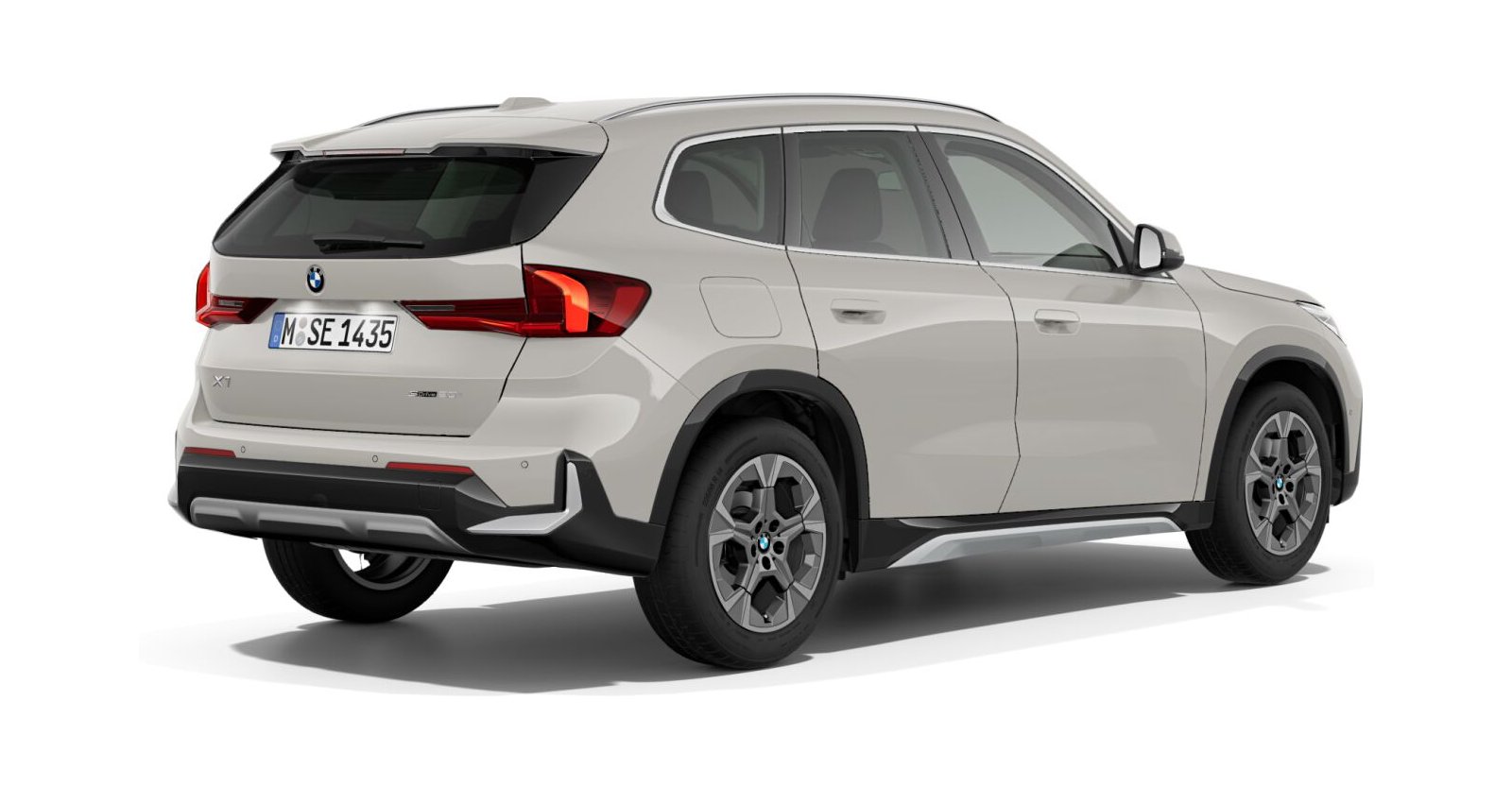 BMW BMW X in Grau von hinten BMW BMW X in Grau von hinten