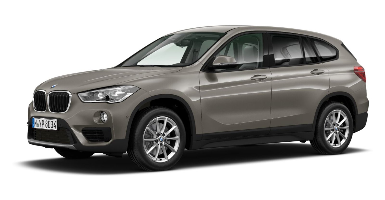 BMW BMW X in Silber von vorne BMW BMW X in Silber von vorne