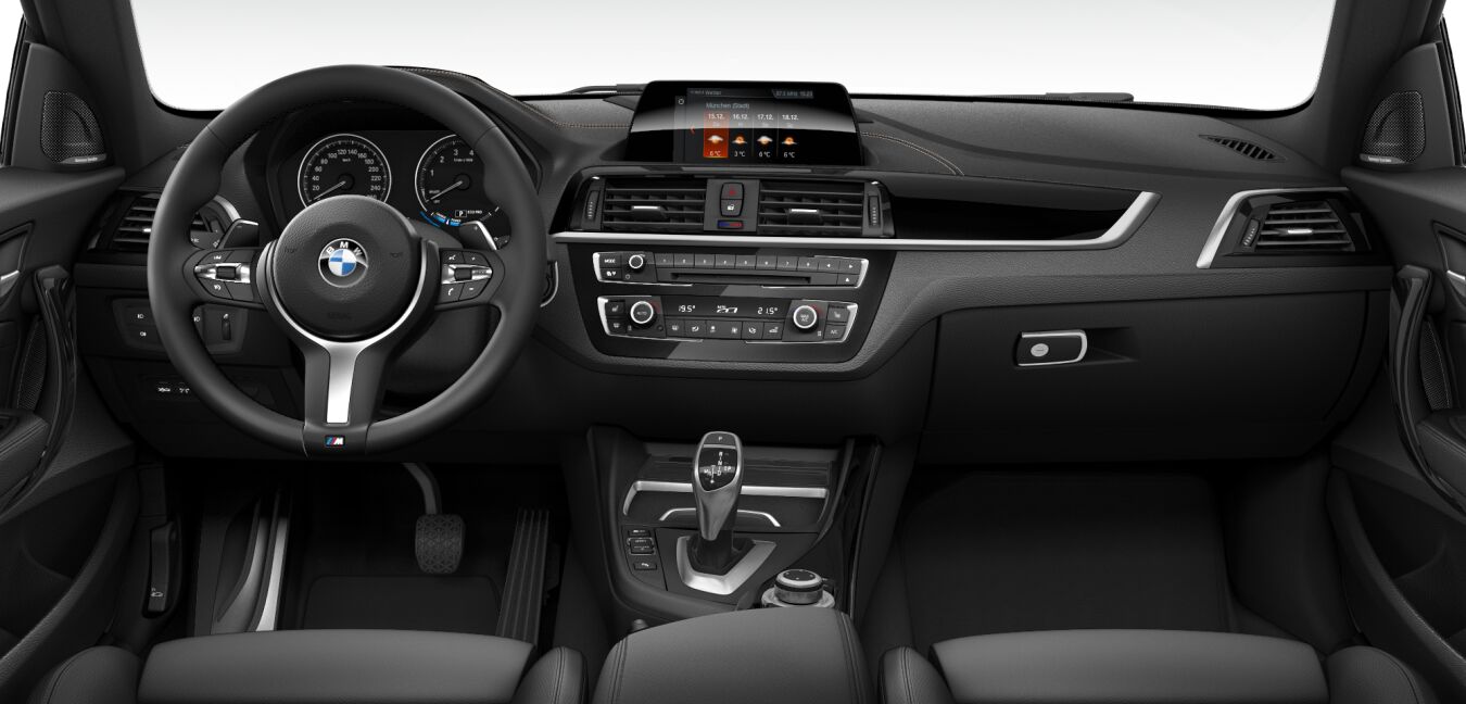 BMW BMW 2er im Innenraum von vorne BMW BMW 2er im Innenraum von vorne