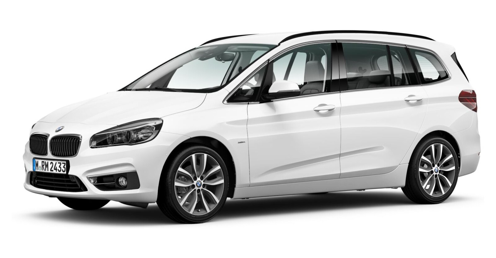 BMW BMW 2er in Weiß von vorne BMW BMW 2er in Weiß von vorne