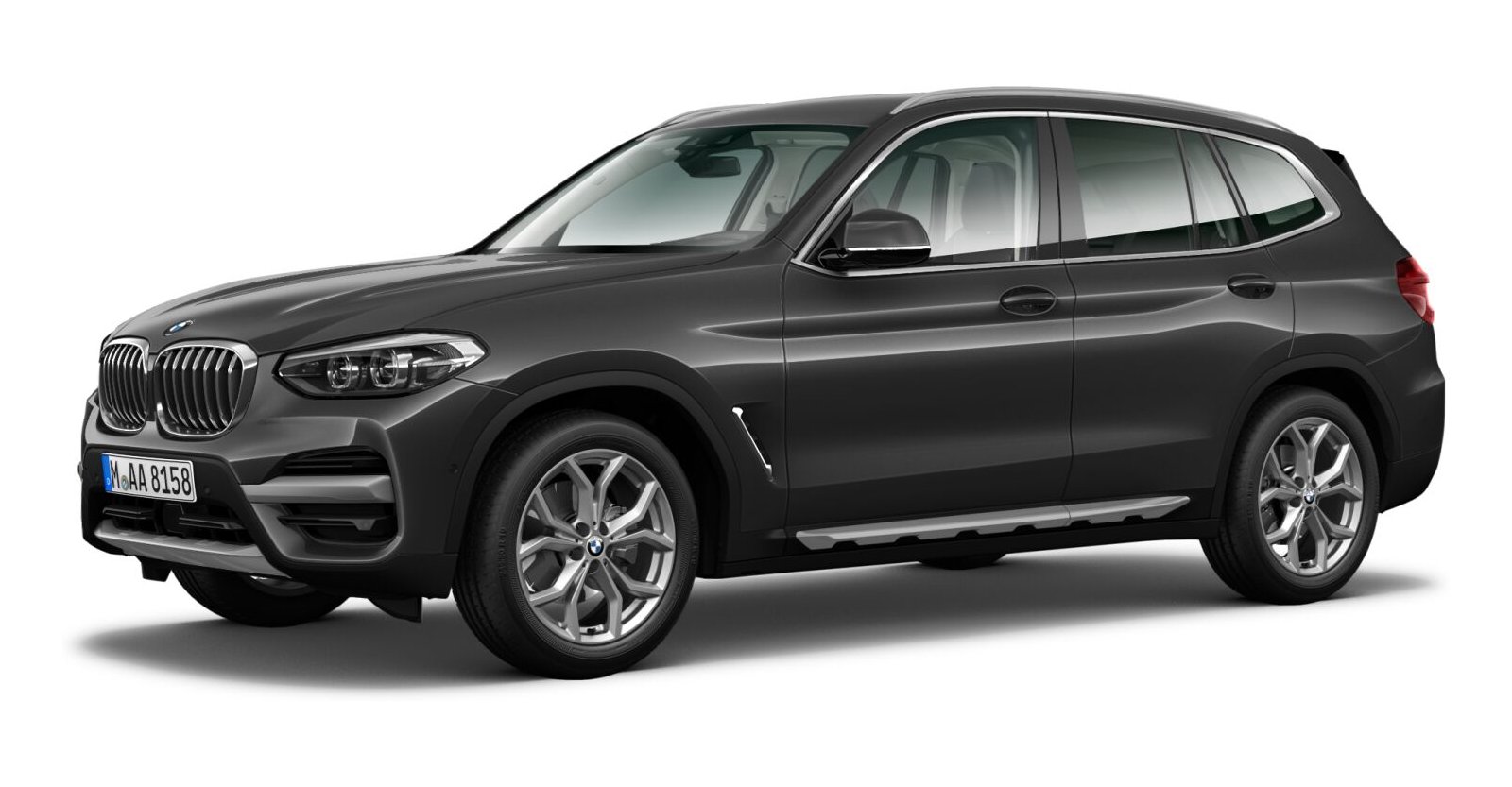 BMW BMW X in Grau von vorne BMW BMW X in Grau von vorne