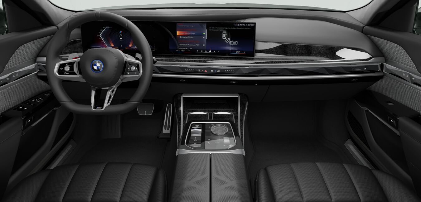 BMW BMW 7er im Innenraum von vorne BMW BMW 7er im Innenraum von vorne