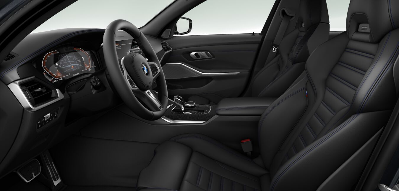 BMW BMW 3er im Innenraum seitlich BMW BMW 3er im Innenraum seitlich