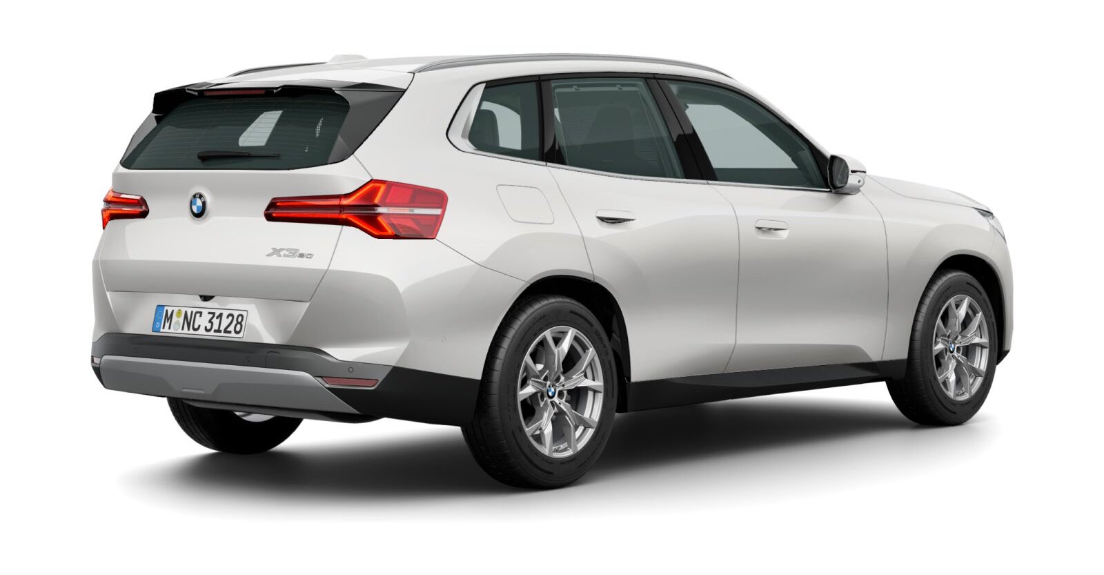 BMW BMW X in Weiß von hinten