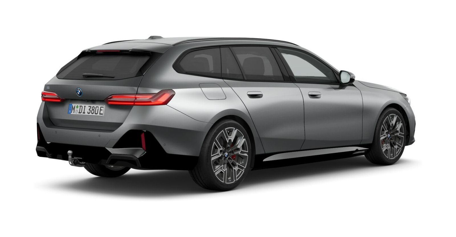 BMW BMW I in Grau von hinten BMW BMW I in Grau von hinten