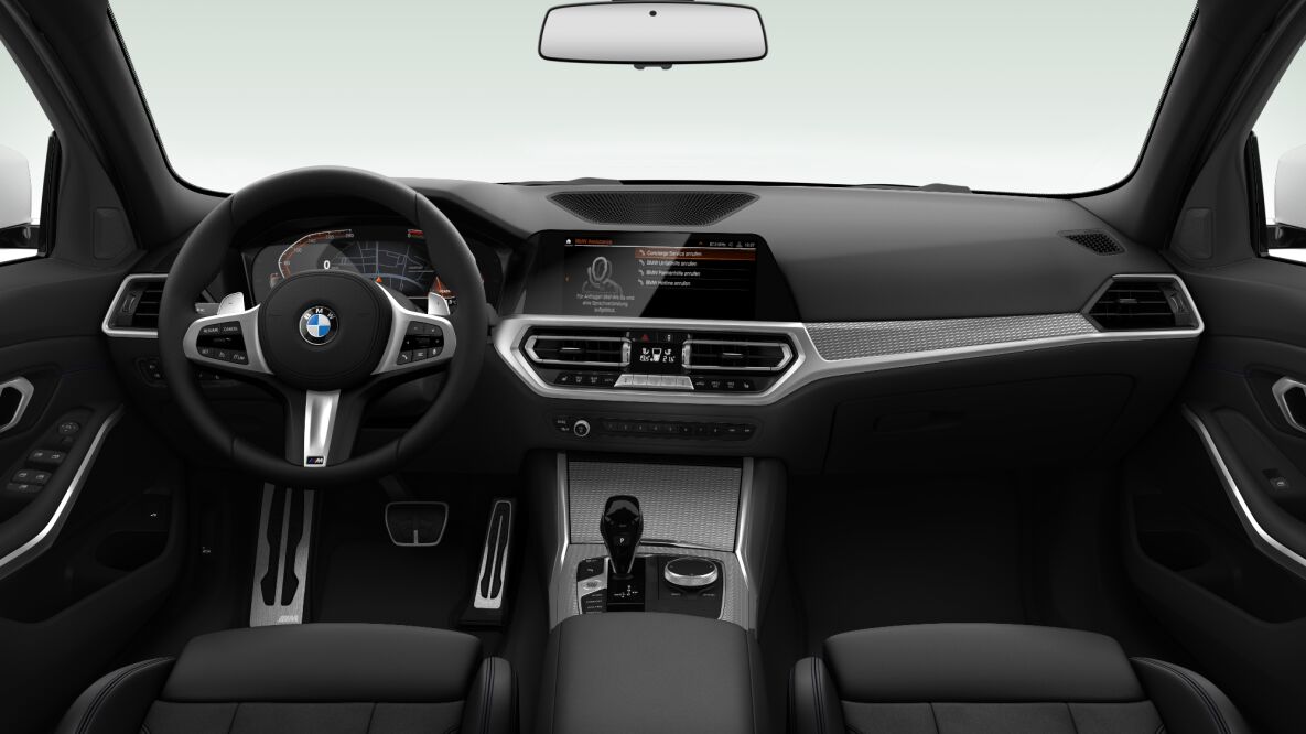 BMW BMW 3er im Innenraum von vorne BMW BMW 3er im Innenraum von vorne