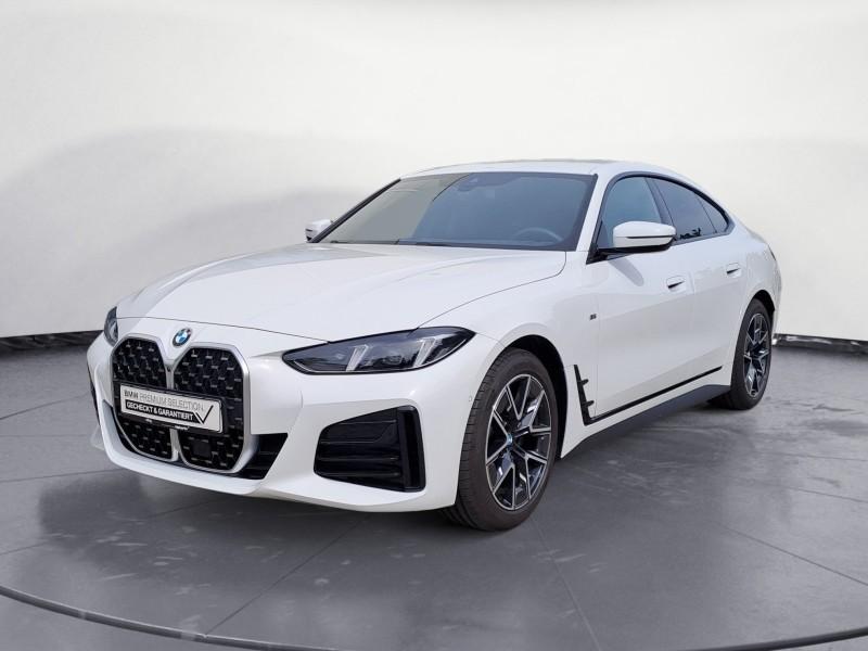 BMW 420i Gran Coupe von vorne in Weiß