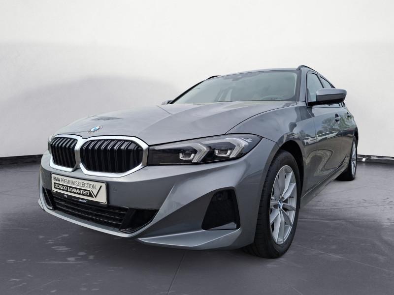 BMW 318i Touring von vorne in Grau