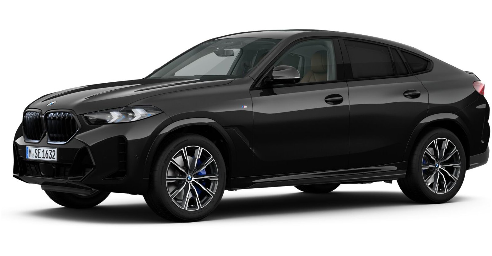 BMW BMW X in Schwarz von vorne BMW BMW X in Schwarz von vorne