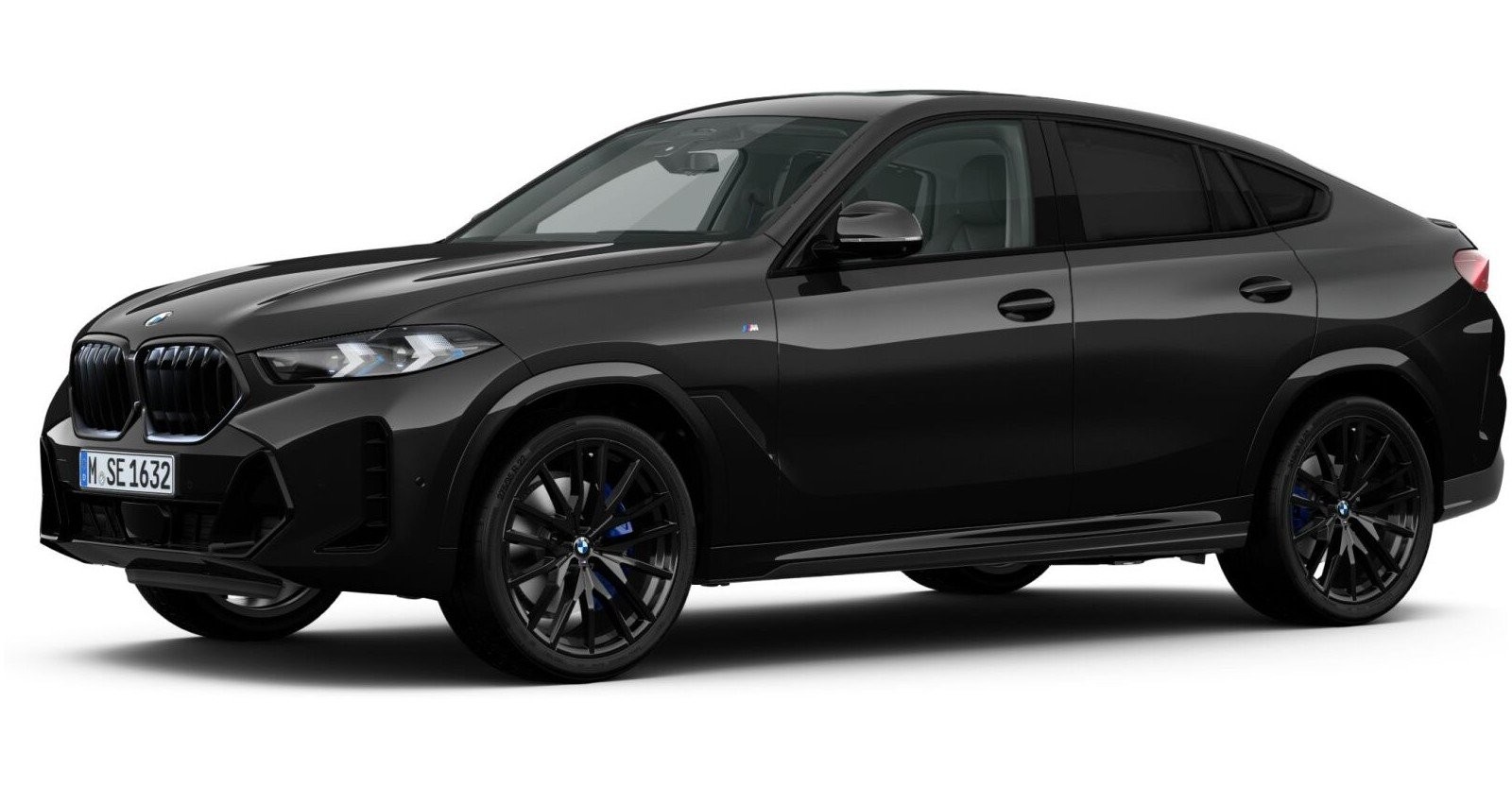 BMW BMW X in Schwarz von vorne BMW BMW X in Schwarz von vorne