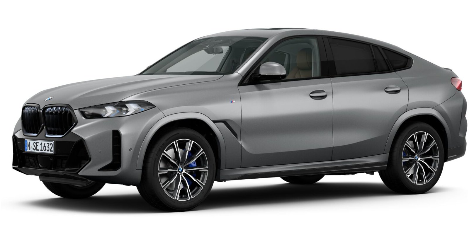 BMW BMW X in Grau von vorne BMW BMW X in Grau von vorne