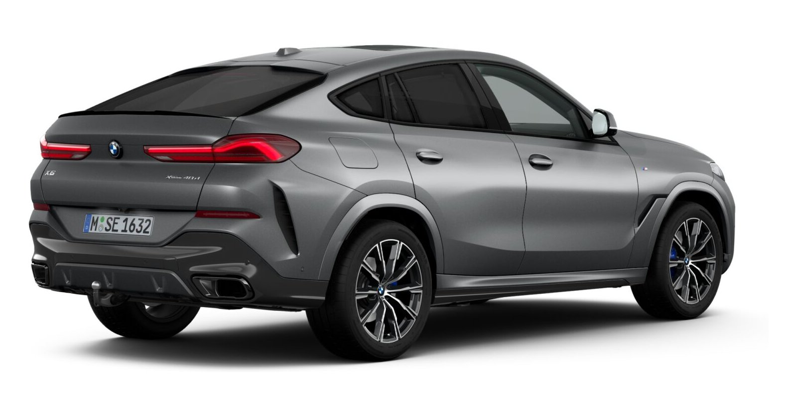 BMW BMW X in Grau von hinten BMW BMW X in Grau von hinten
