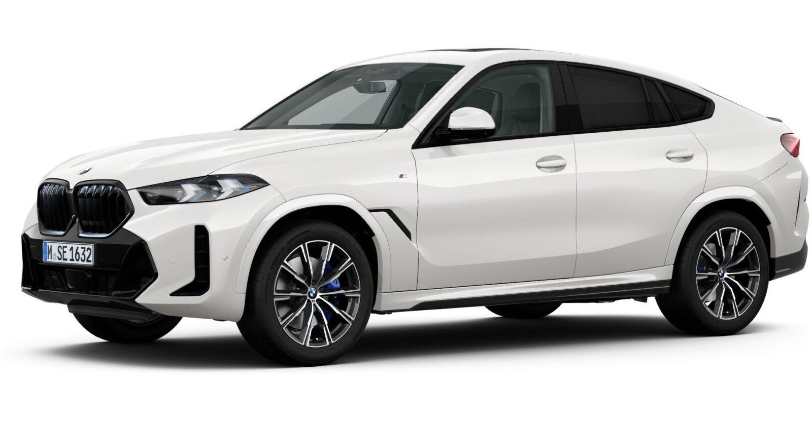BMW BMW X in Weiß von vorne BMW BMW X in Weiß von vorne