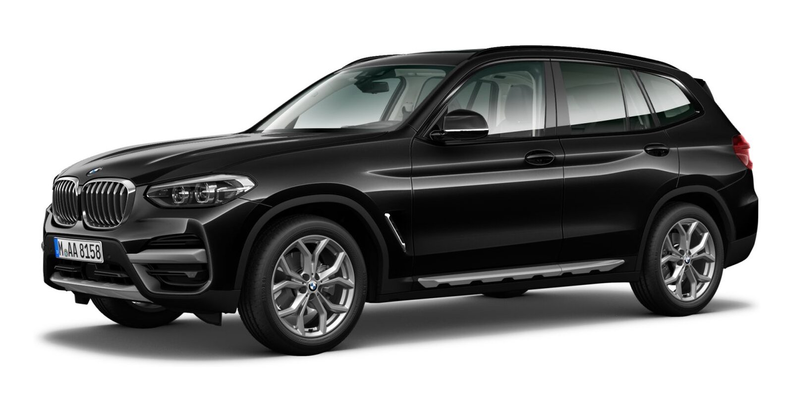 BMW BMW X in Schwarz von vorne BMW BMW X in Schwarz von vorne