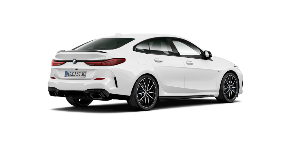 BMW BMW 2er in Weiß von hinten BMW BMW 2er in Weiß von hinten