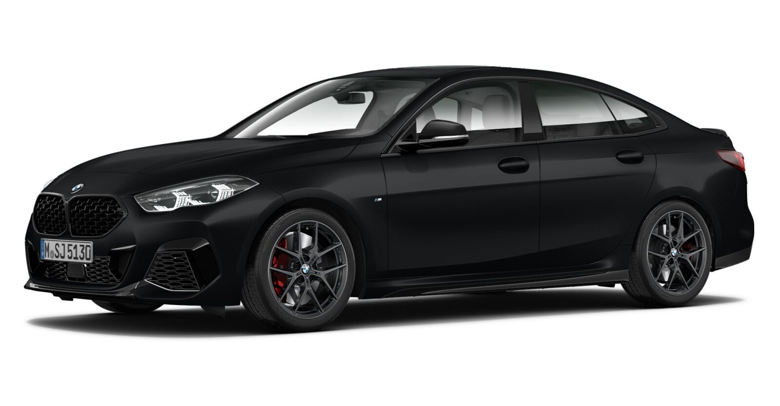 BMW BMW 2er in Schwarz von vorne BMW BMW 2er in Schwarz von vorne