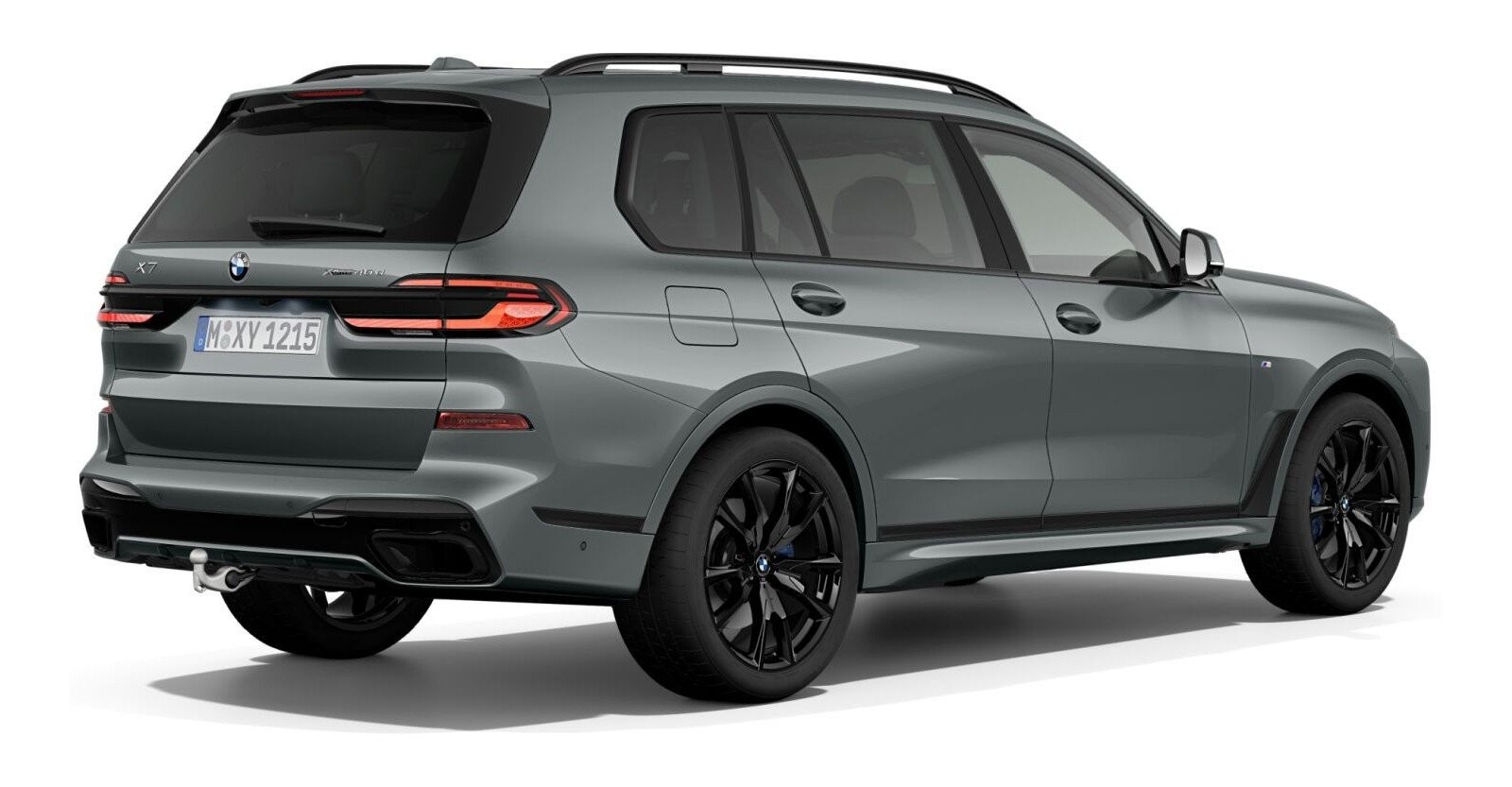 BMW BMW X in Grau von hinten BMW BMW X in Grau von hinten