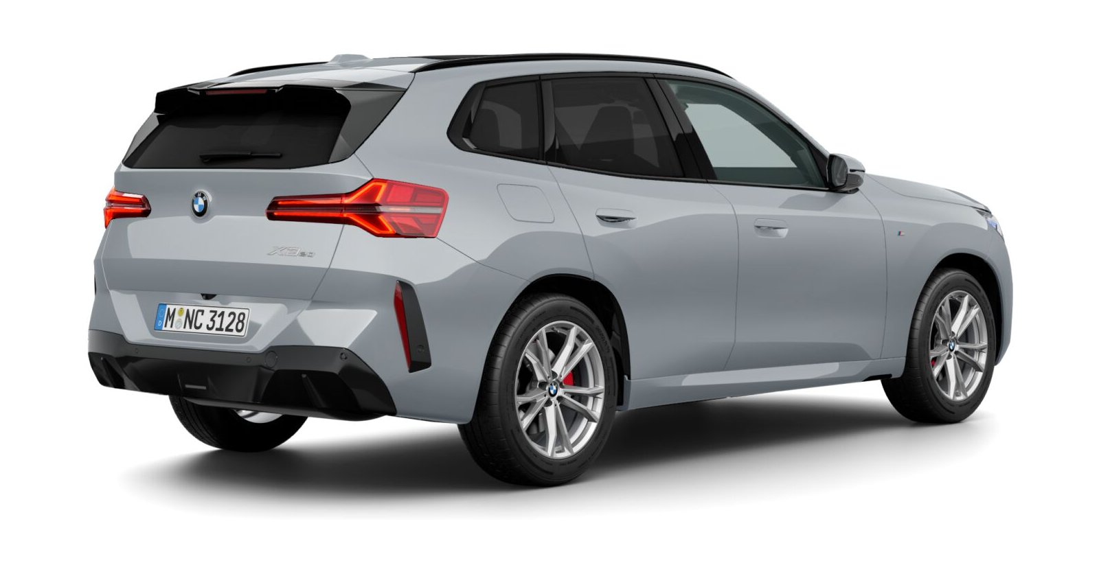 BMW BMW X in Grau von hinten BMW BMW X in Grau von hinten