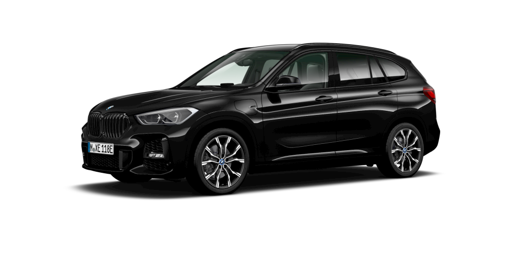 BMW BMW X in Schwarz von vorne