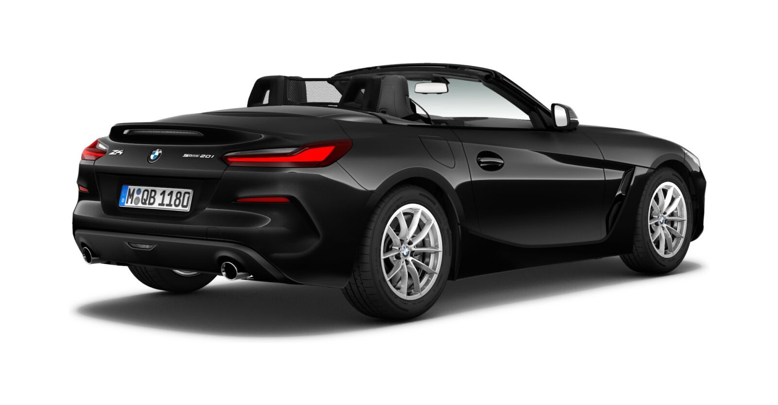 BMW BMW Z in Schwarz von hinten BMW BMW Z in Schwarz von hinten