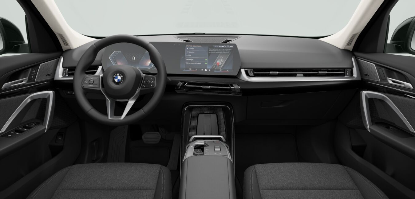 BMW BMW X im Innenraum von vorne
